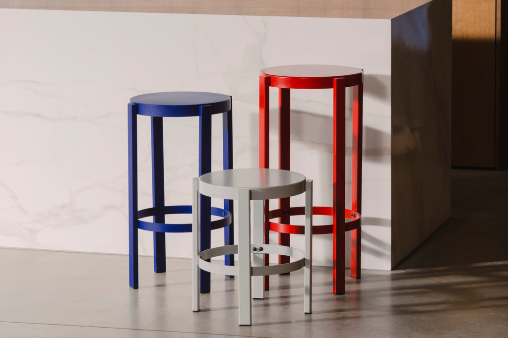 Tabouret Doon - Petit - Pebble Grey