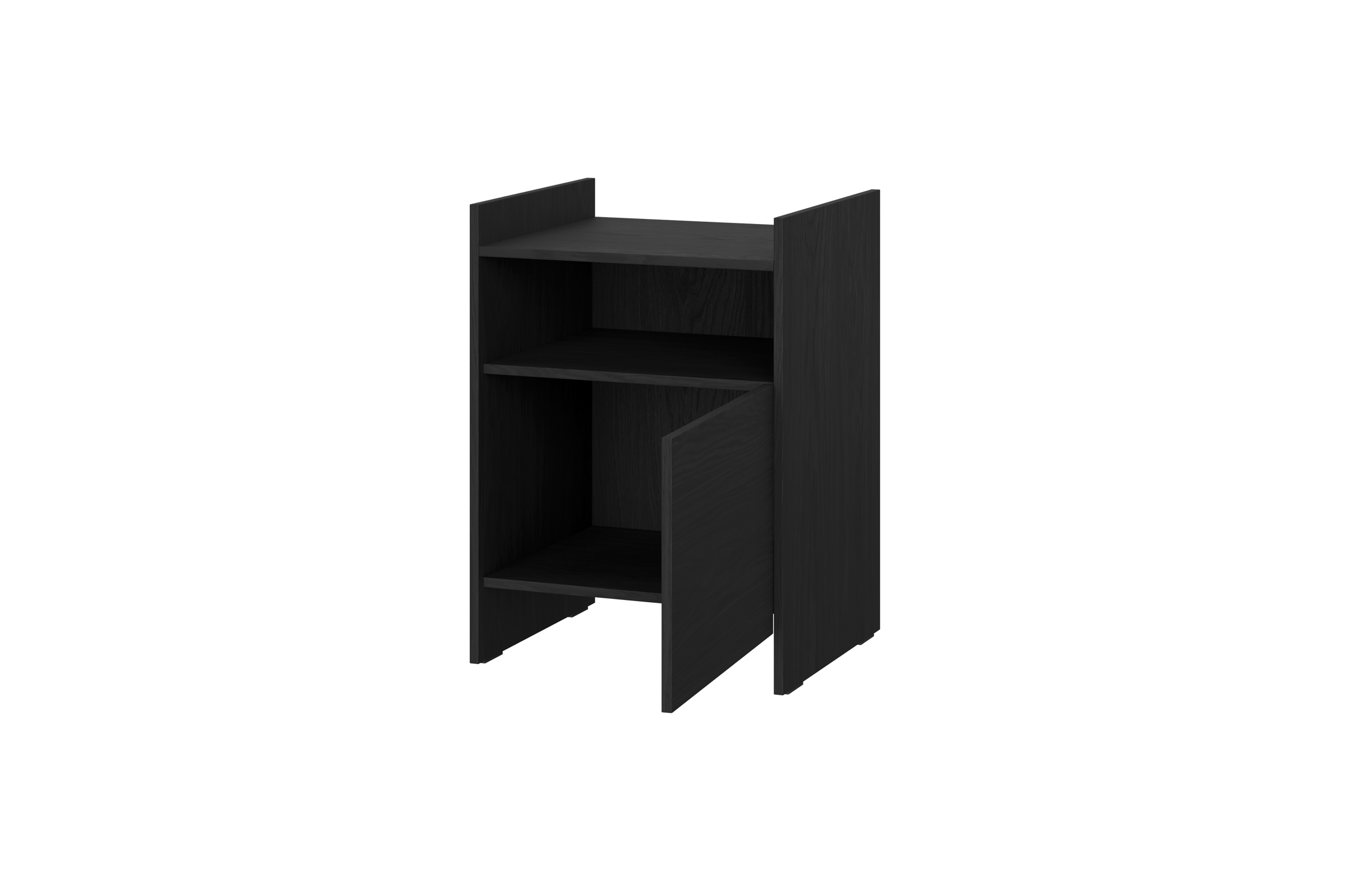 Table De Chevet Toopt - Vulcano Black