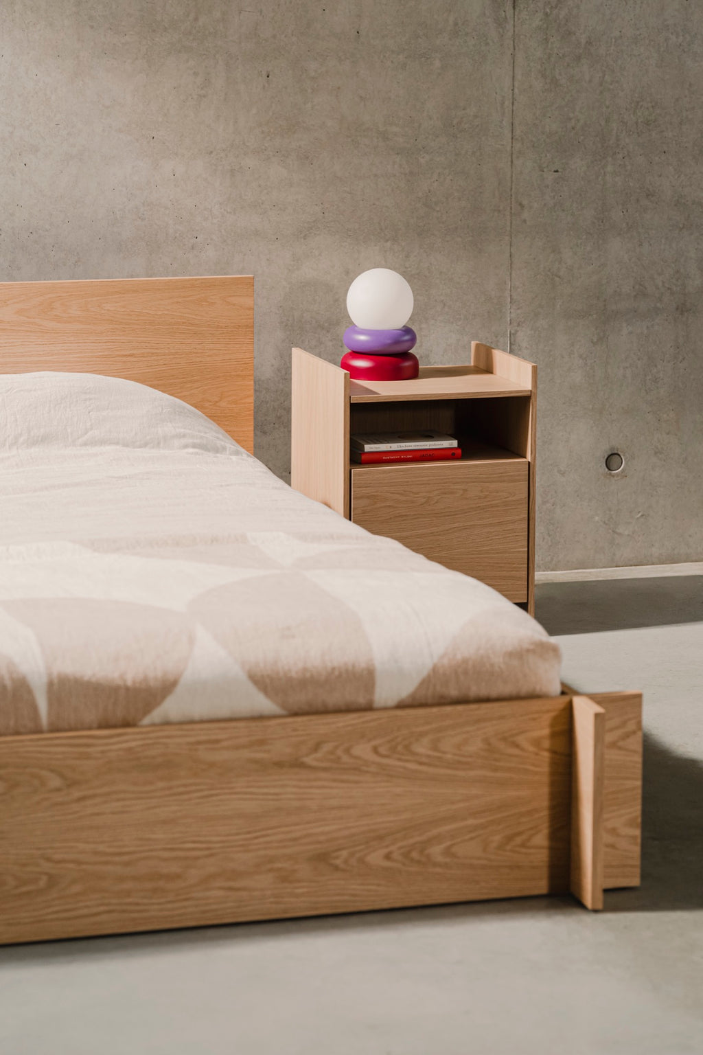 Table De Chevet Toopt - Oak