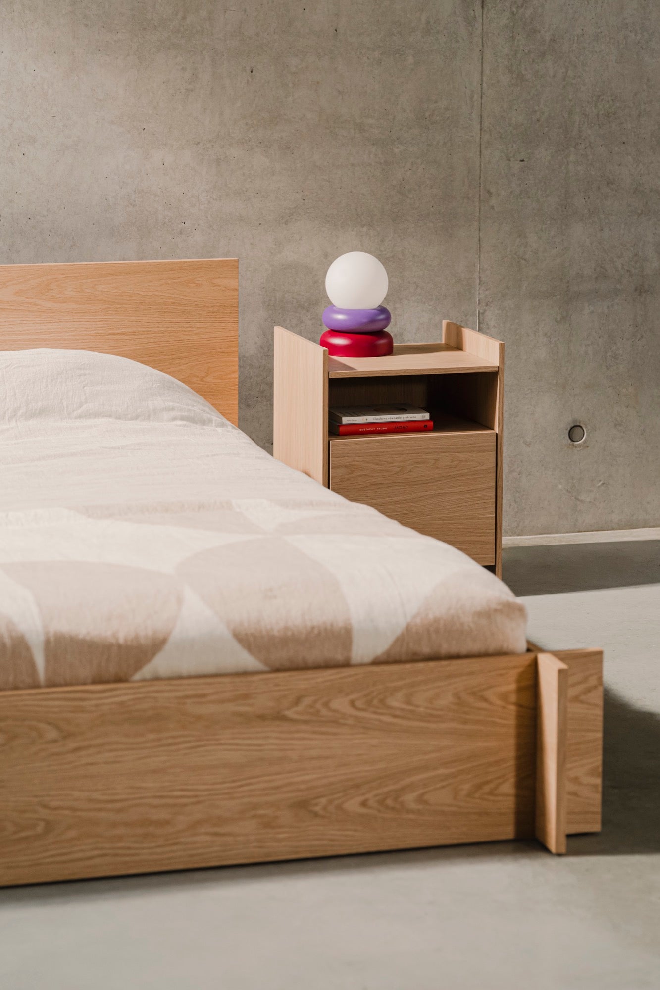 Table De Chevet Toopt - Oak