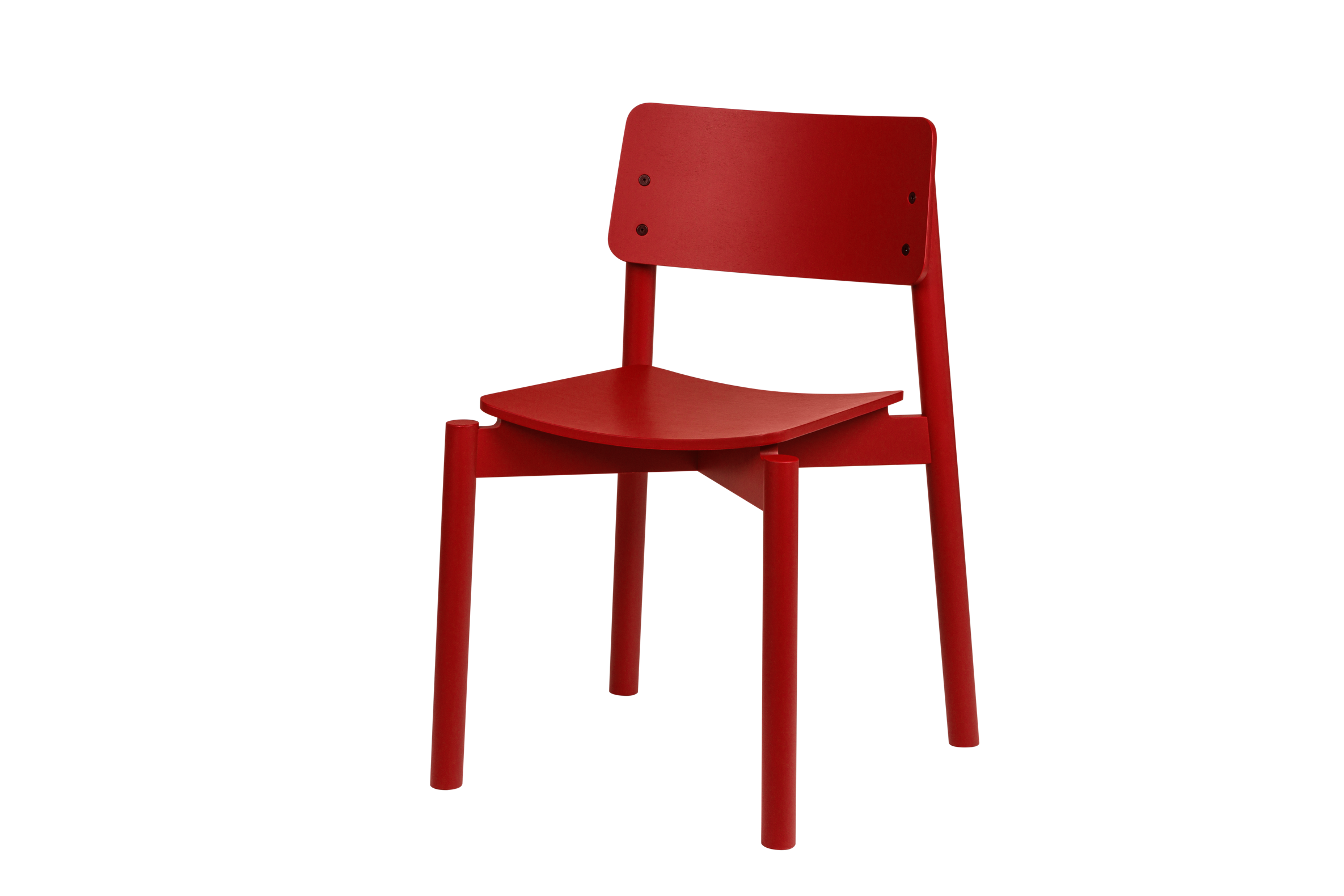 Chaise Wem - Maroon Red