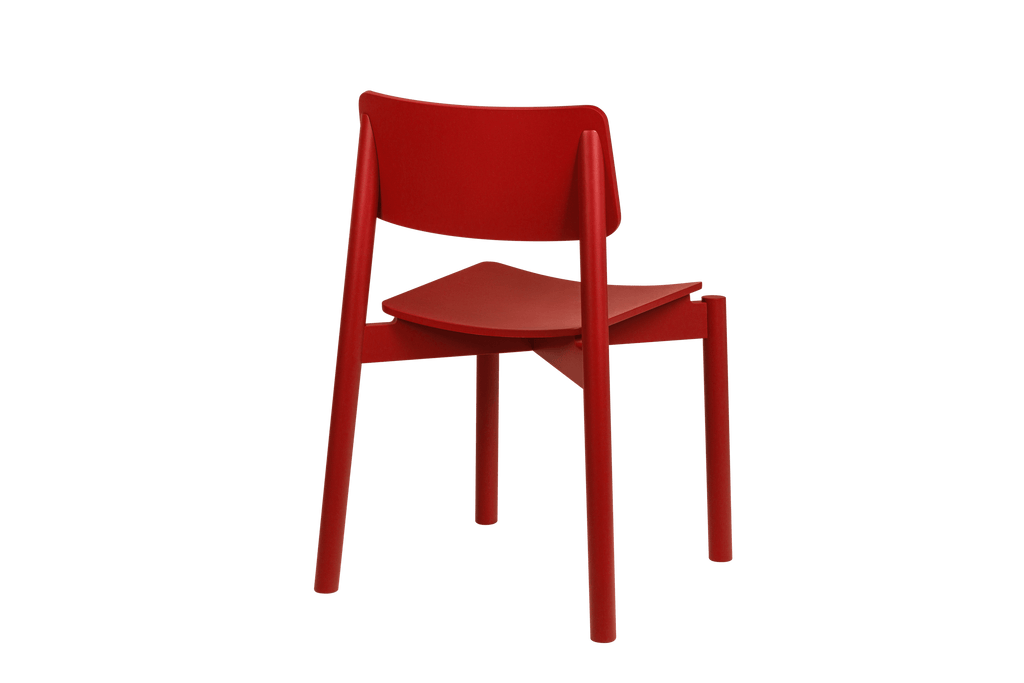 Chaise Wem - Maroon Red