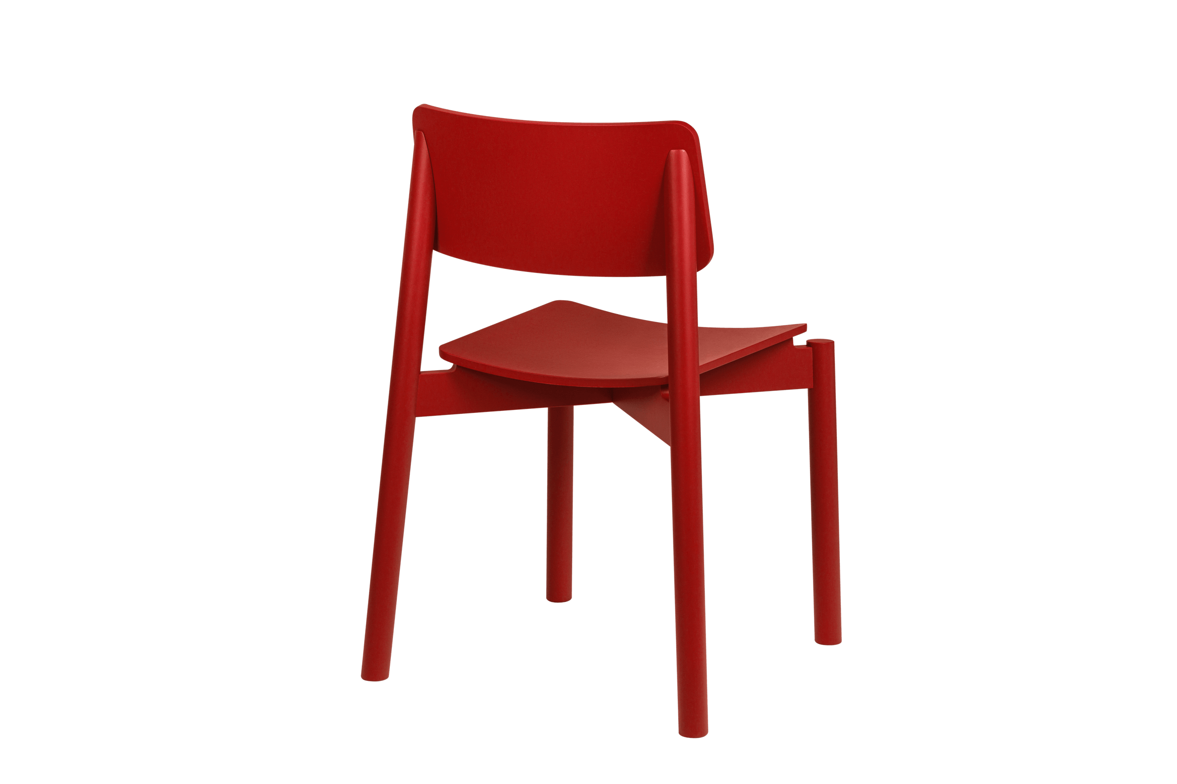 Chaise Wem - Maroon Red