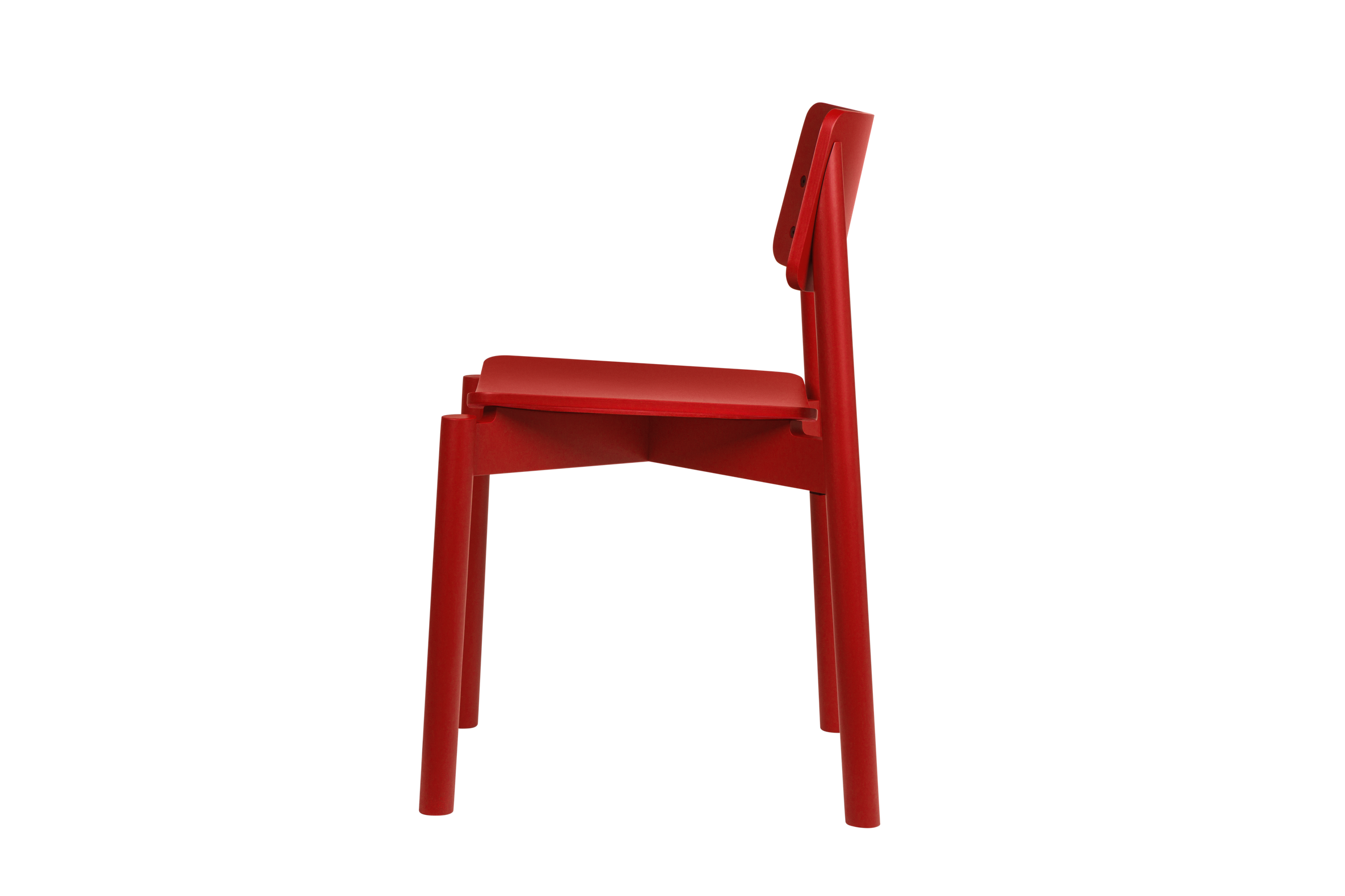 Chaise Wem - Maroon Red