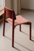 Chaise Wem Rembourrée - Maroon Red