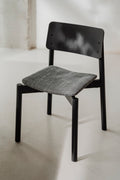 Chaise Wem Rembourrée - Vulcano Black
