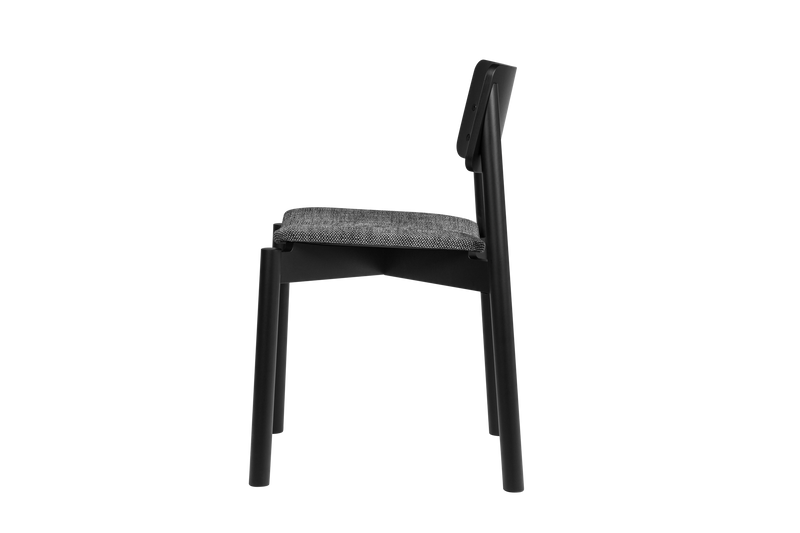 Wem Upholstered Chair - Black