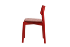 Chaise Wem Rembourrée - Maroon Red