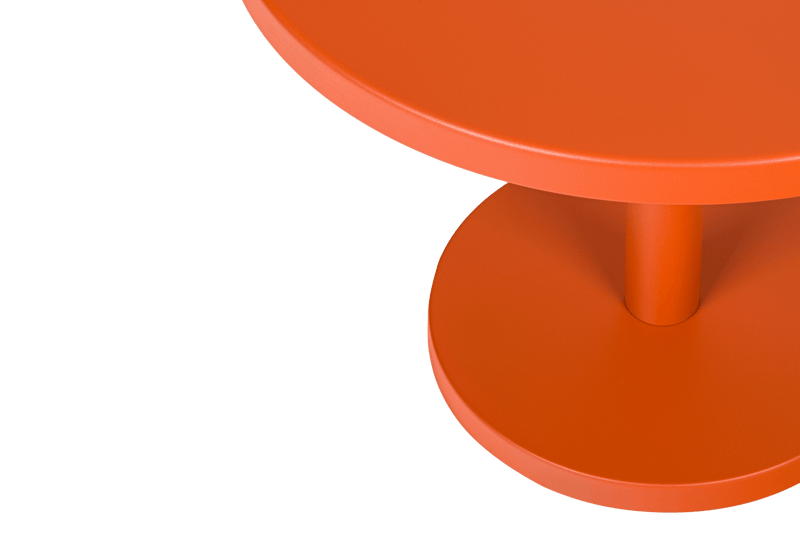 Odo Side Table - Low - Orange