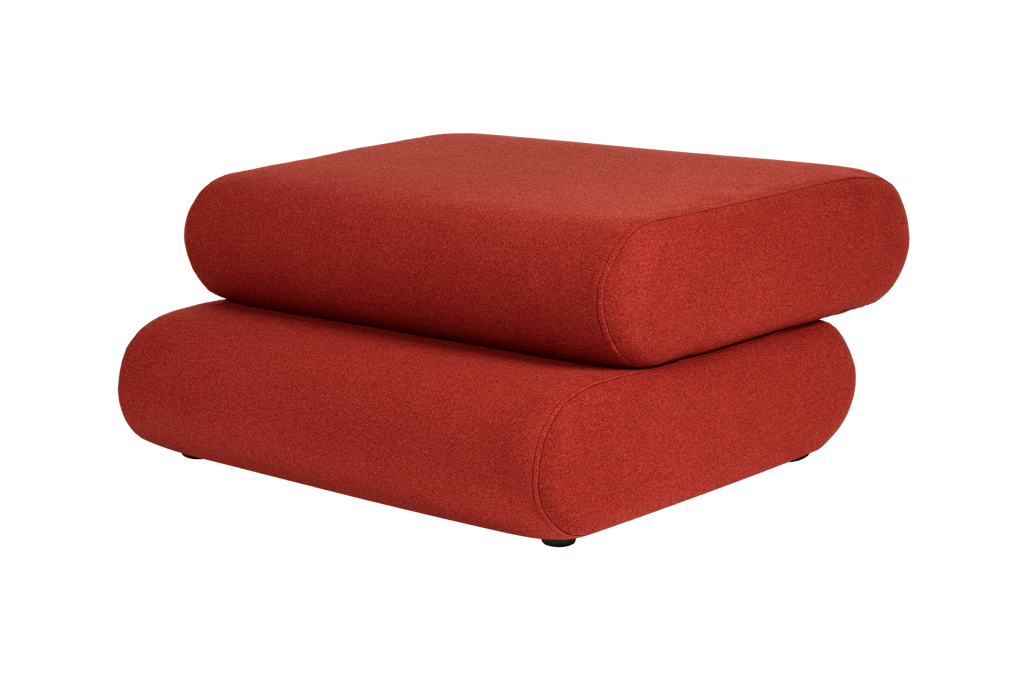 Puf Taso - Poppy Red