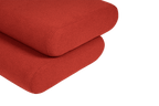 Puf Taso - Poppy Red