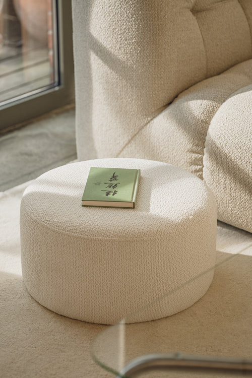 Pouf Folk - Petit - Cloud Beige Boucle