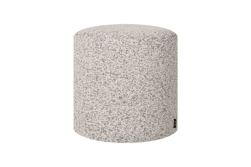 Folk Pouf - Large - Clay Grey Melange