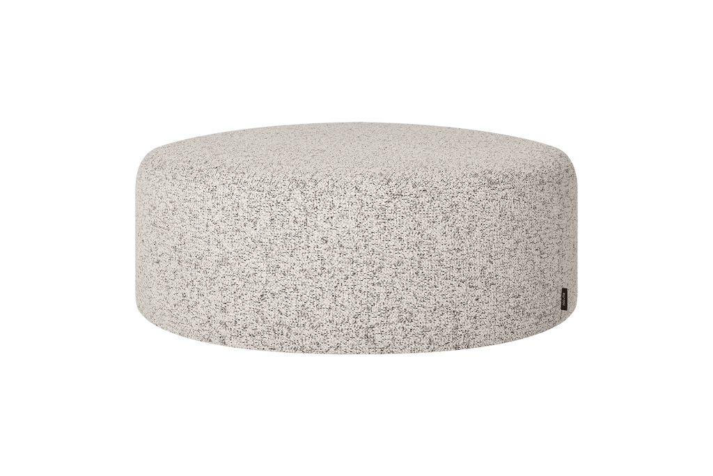 Folk Pouf - Large - Clay Grey Melange