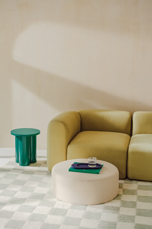 Pouf Folk - Large - Cream Beige