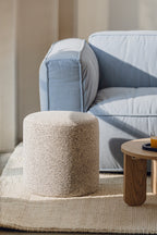 Folk Pouf - Large - Clay Grey Melange