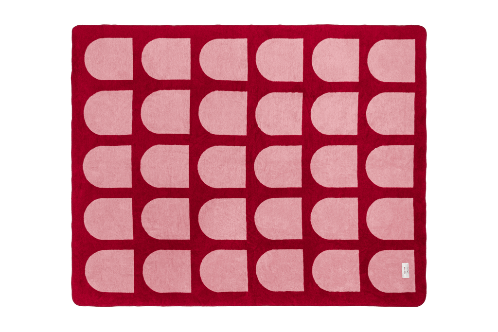Plaid Gili - Blossom Pink/Cherry Juice