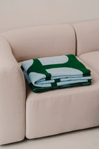 Plaid Gili - Forest Green/Baby Blue