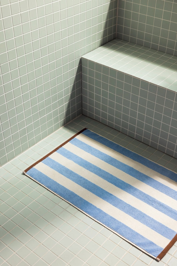 Gobo - Tapis De Bain - Coton - Baby Blue