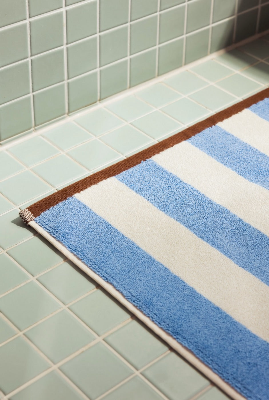 Gobo - Bath Mat - Cotton - Baby Blue