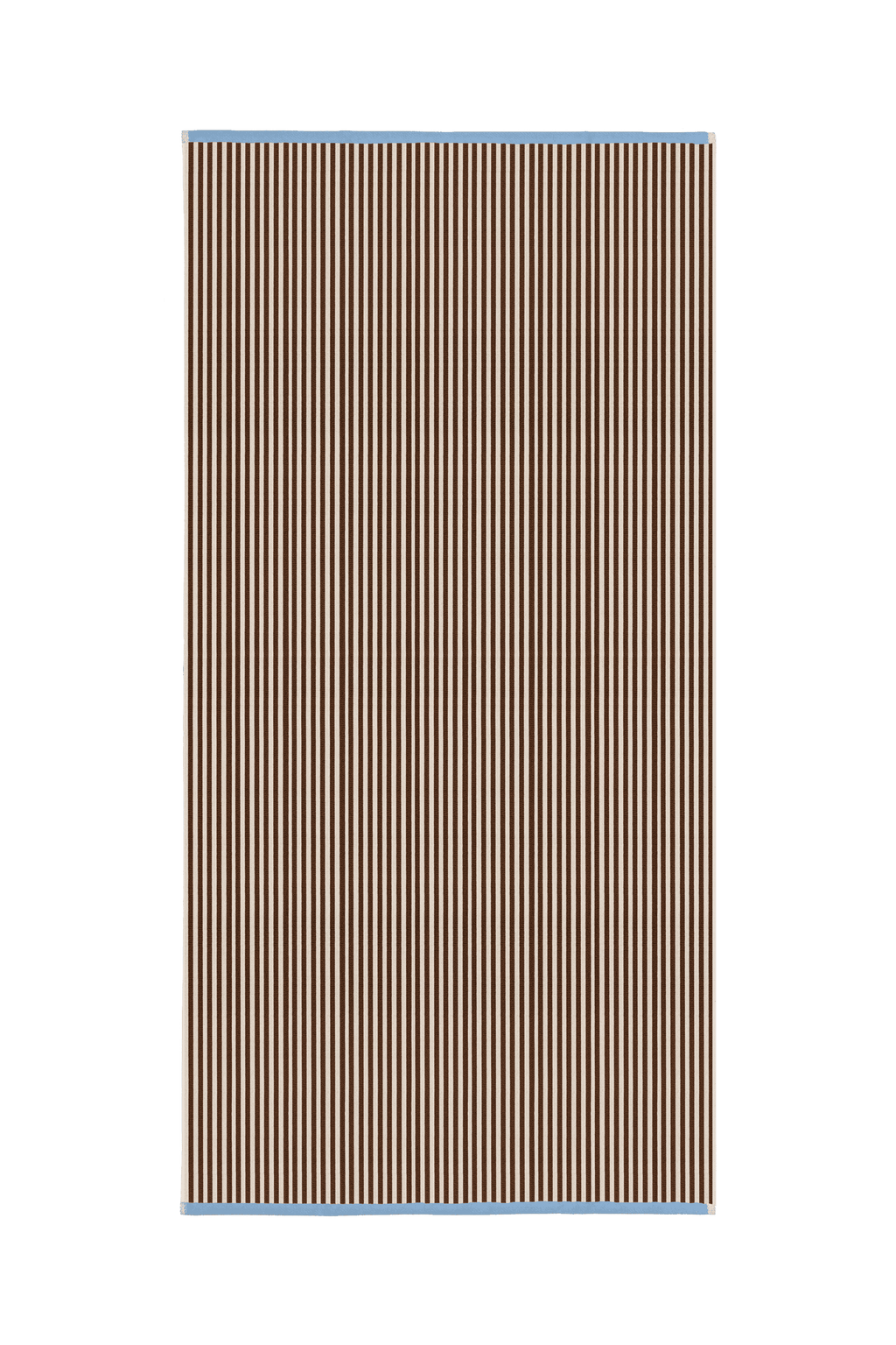 Toalla De Baño Gobo - Cocoa Brown/Rayas Estrechas