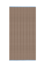 Toalla De Baño Gobo - Cocoa Brown/Rayas Estrechas