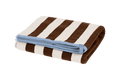 Toalla De Baño Gobo - Cocoa Brown/Rayas Anchas