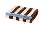 Toalla De Baño Gobo - Cocoa Brown/Rayas Anchas