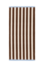 Toalla De Baño Gobo - Cocoa Brown/Rayas Anchas