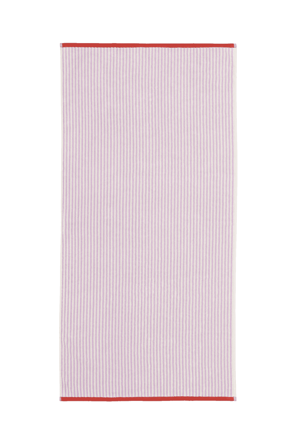 Serviette De Bain Gobo - Pastel Lilac / Rayures Étroites