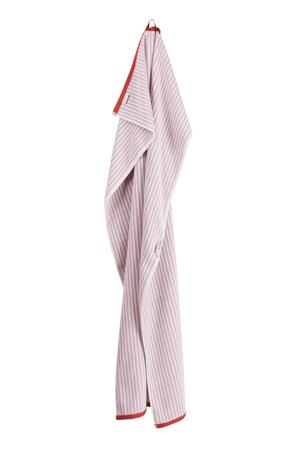 Serviette De Bain Gobo - Pastel Lilac / Rayures Étroites
