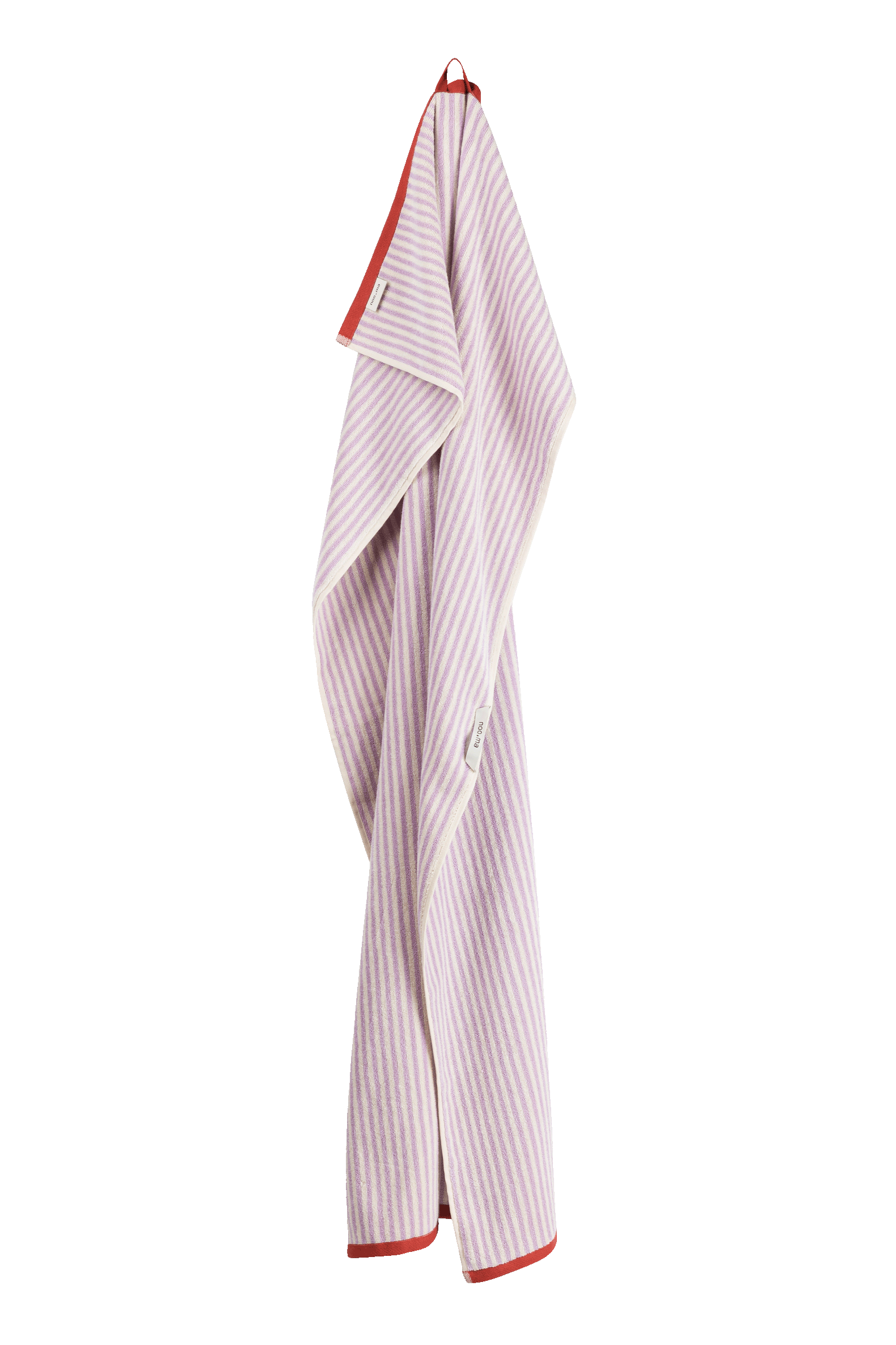 Serviette De Bain Gobo - Pastel Lilac / Rayures Étroites