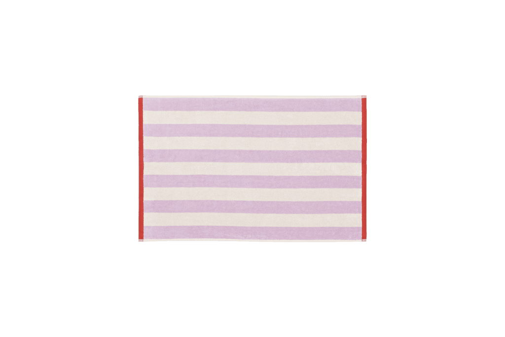 Serviette À Main Gobo - Pastel Lilac / Rayures Larges