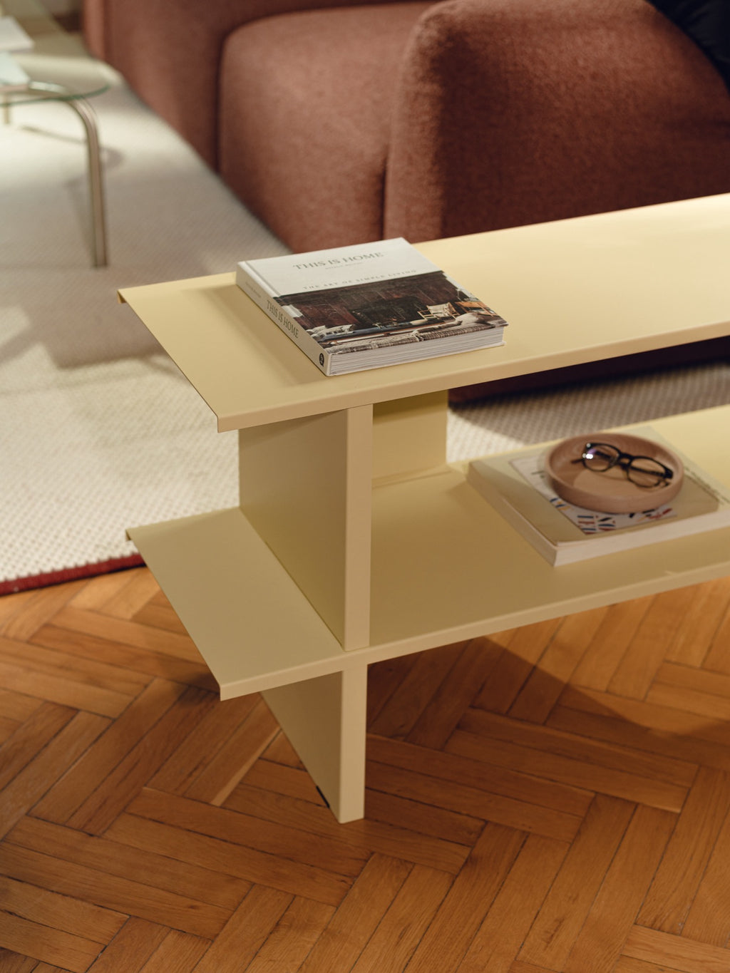 Hes Shelving Unit - Butter Yellow
