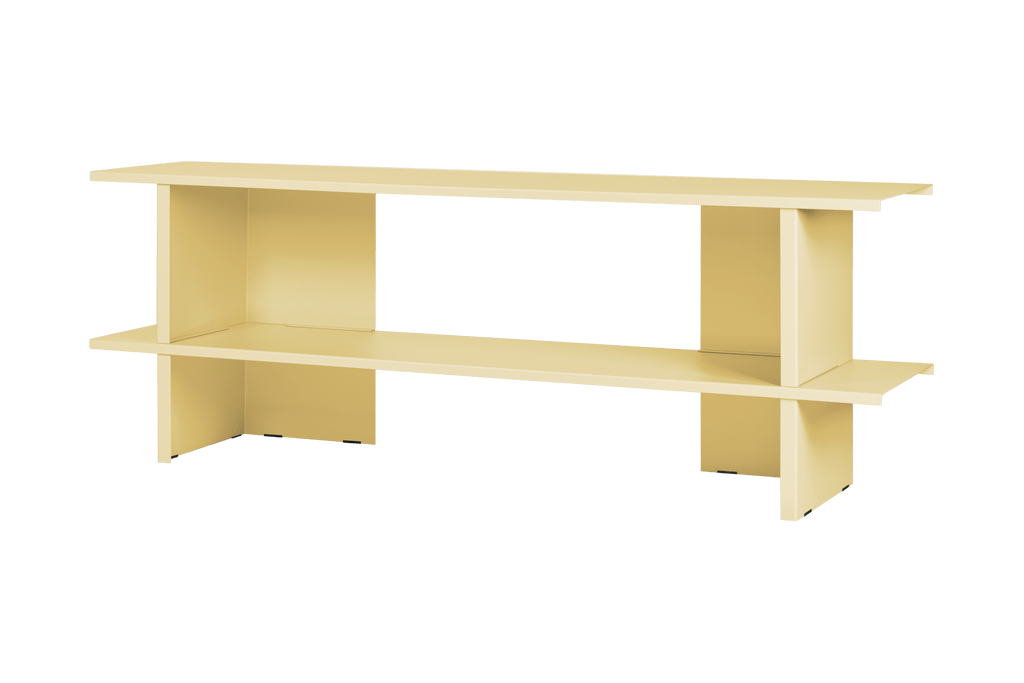 Hes Shelving Unit - Butter Yellow