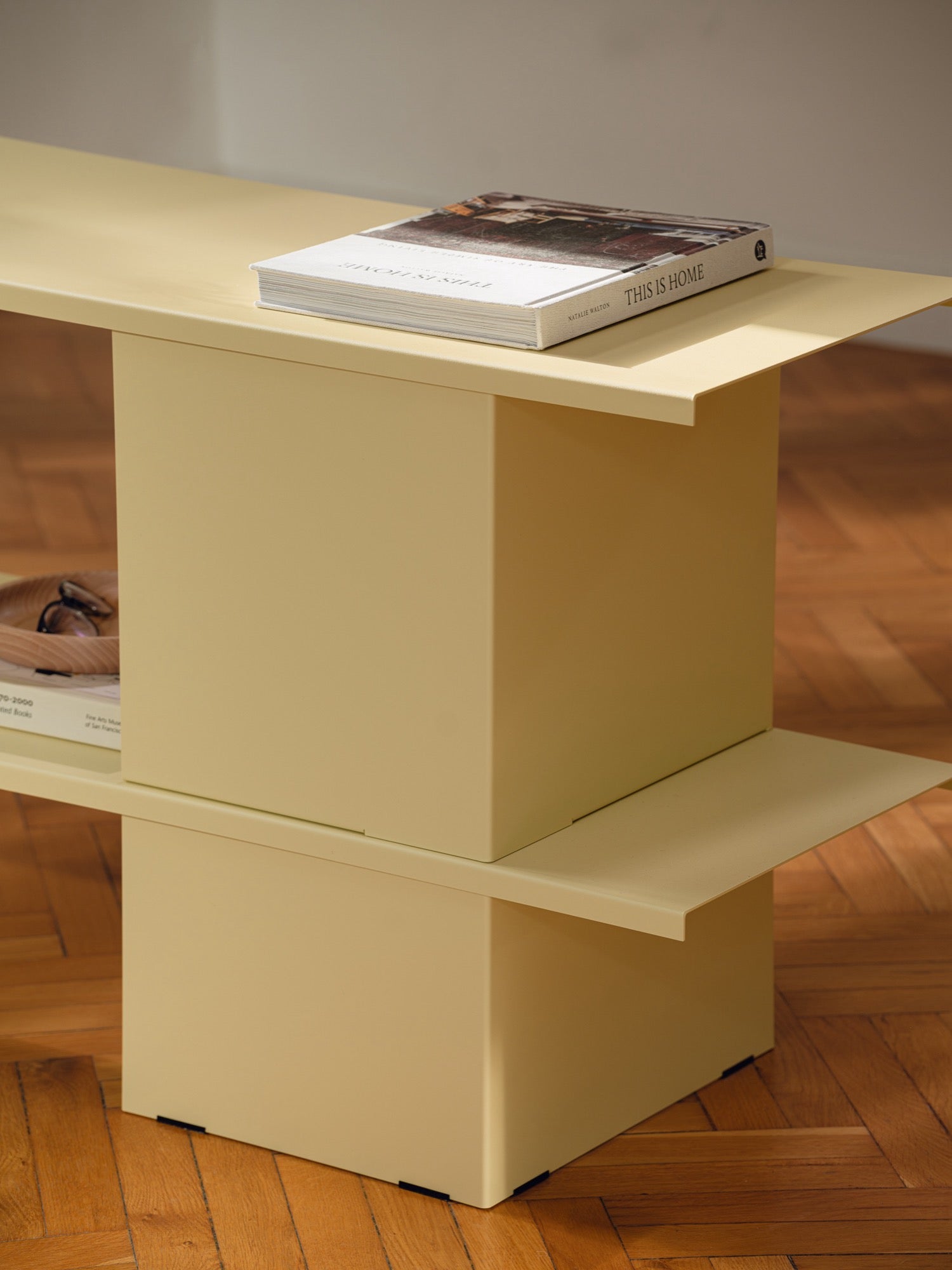 Hes Shelving Unit - Butter Yellow