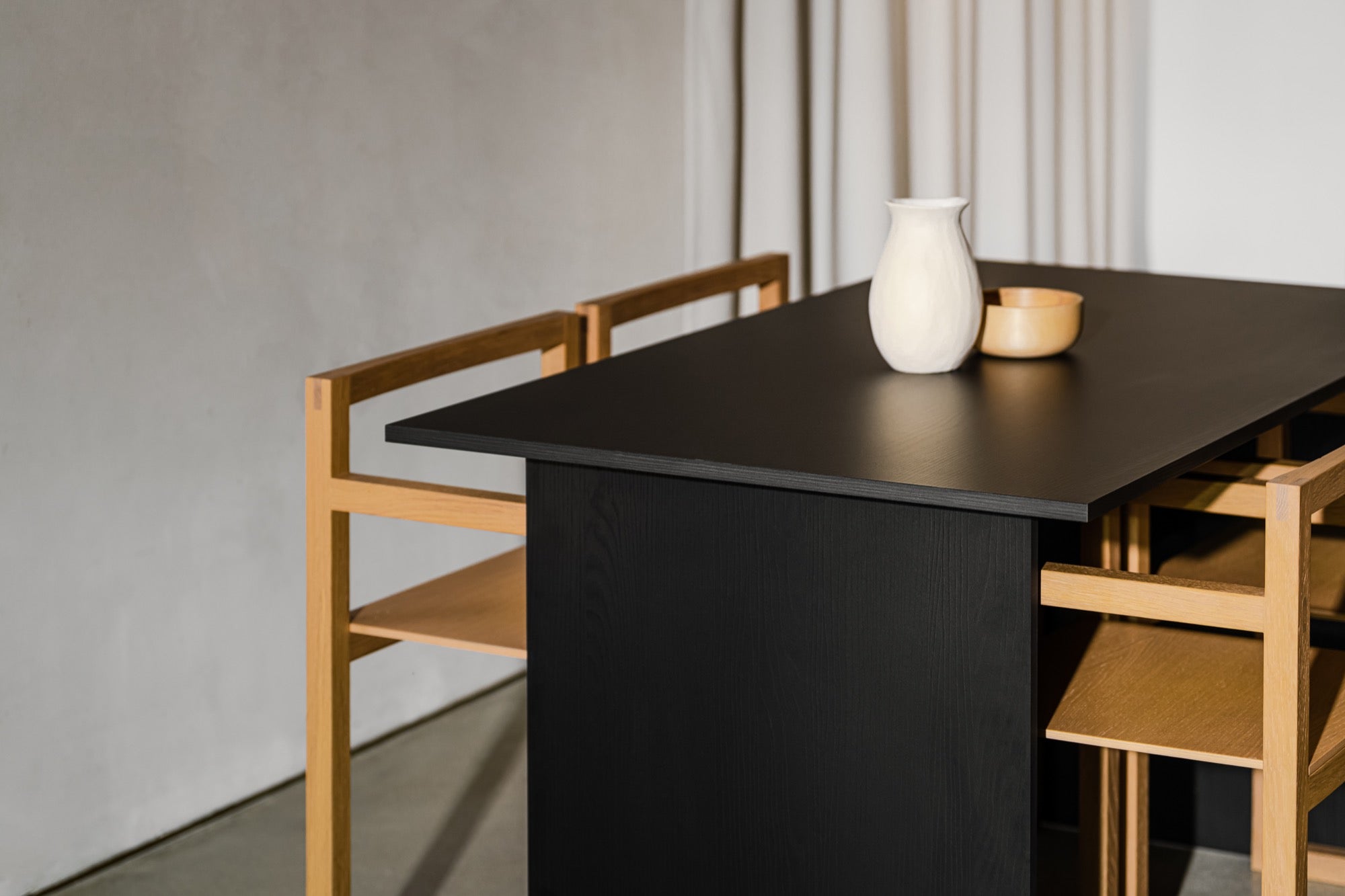 Table Hett - Vulcano Black