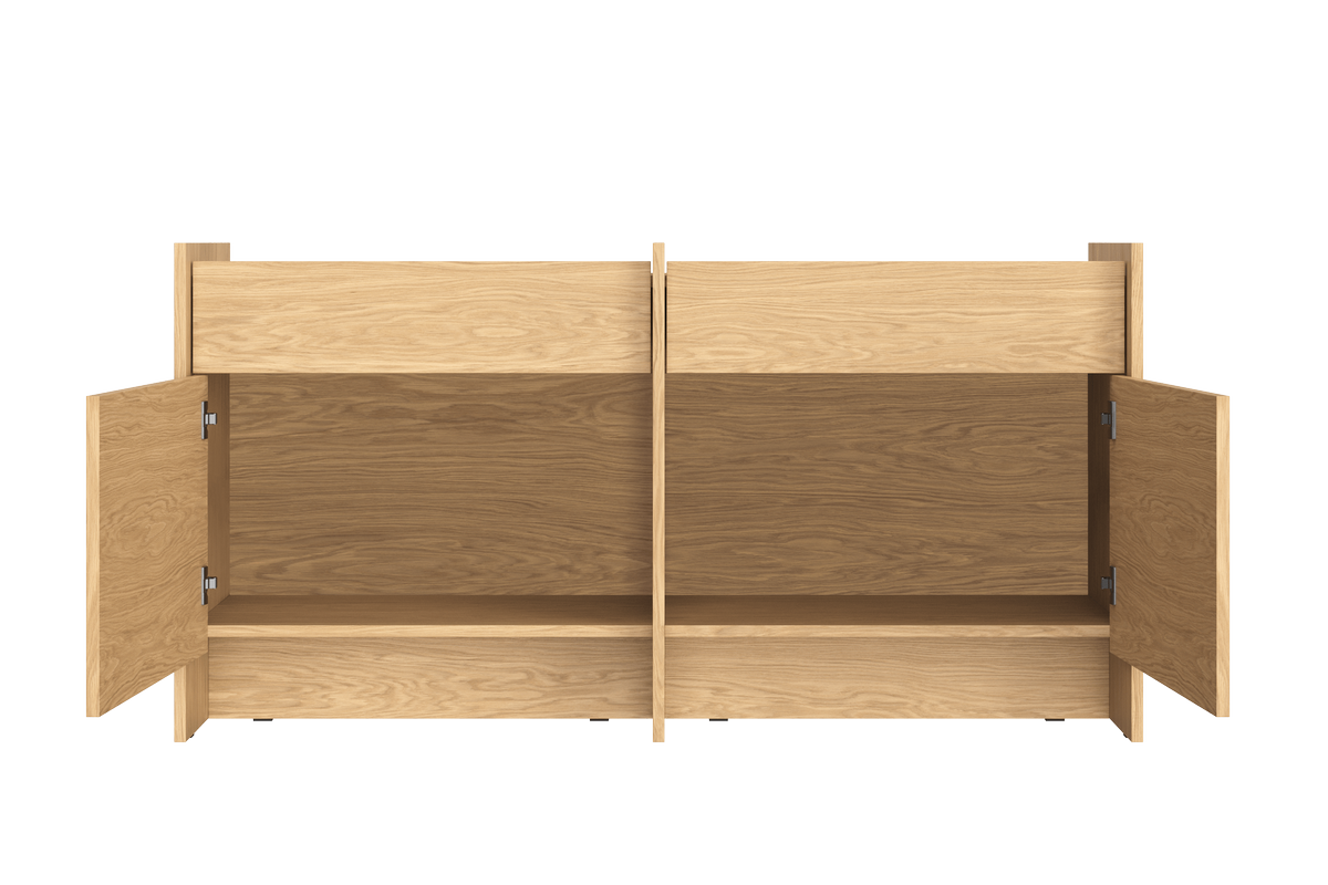 Hido - Buffet - Placage Chêne - Oak