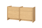 Hido - Buffet - Placage Chêne - Oak