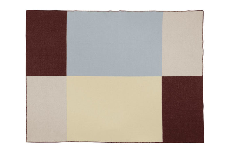 Couverture Hilu - Yellow‚ Blue & Brown