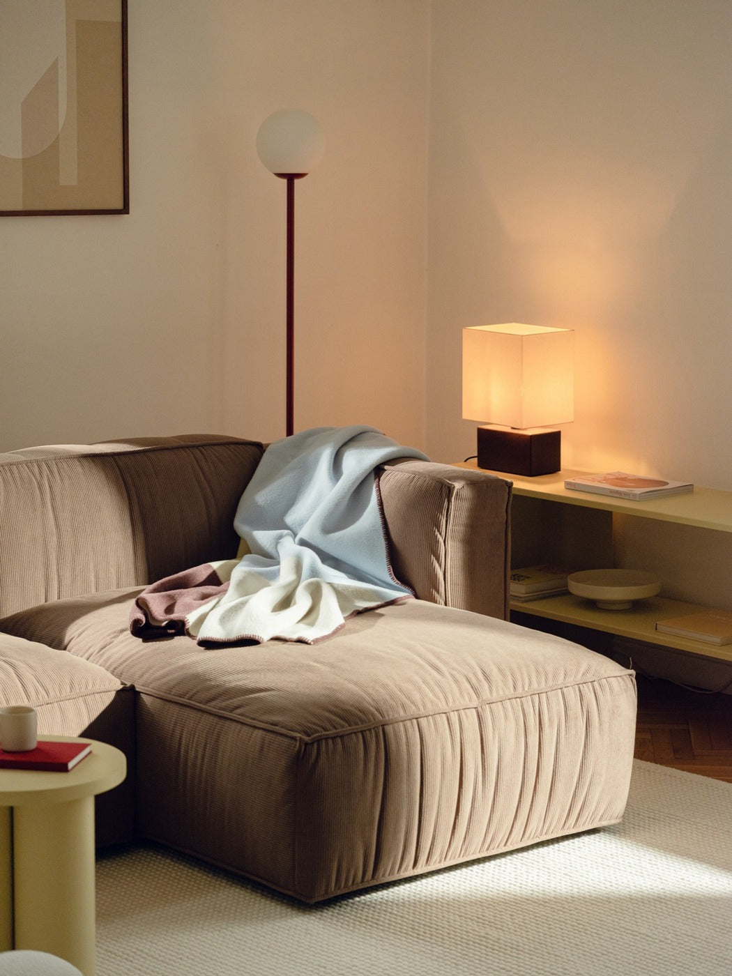 Manta Hilu - Yellow‚ Blue & Brown