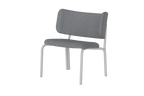Kei Armchair - Black & Gray Melange