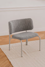 Kei Armchair - Black & Gray Melange