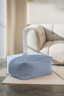 Pouf Keno - Baby Blue Corduroy