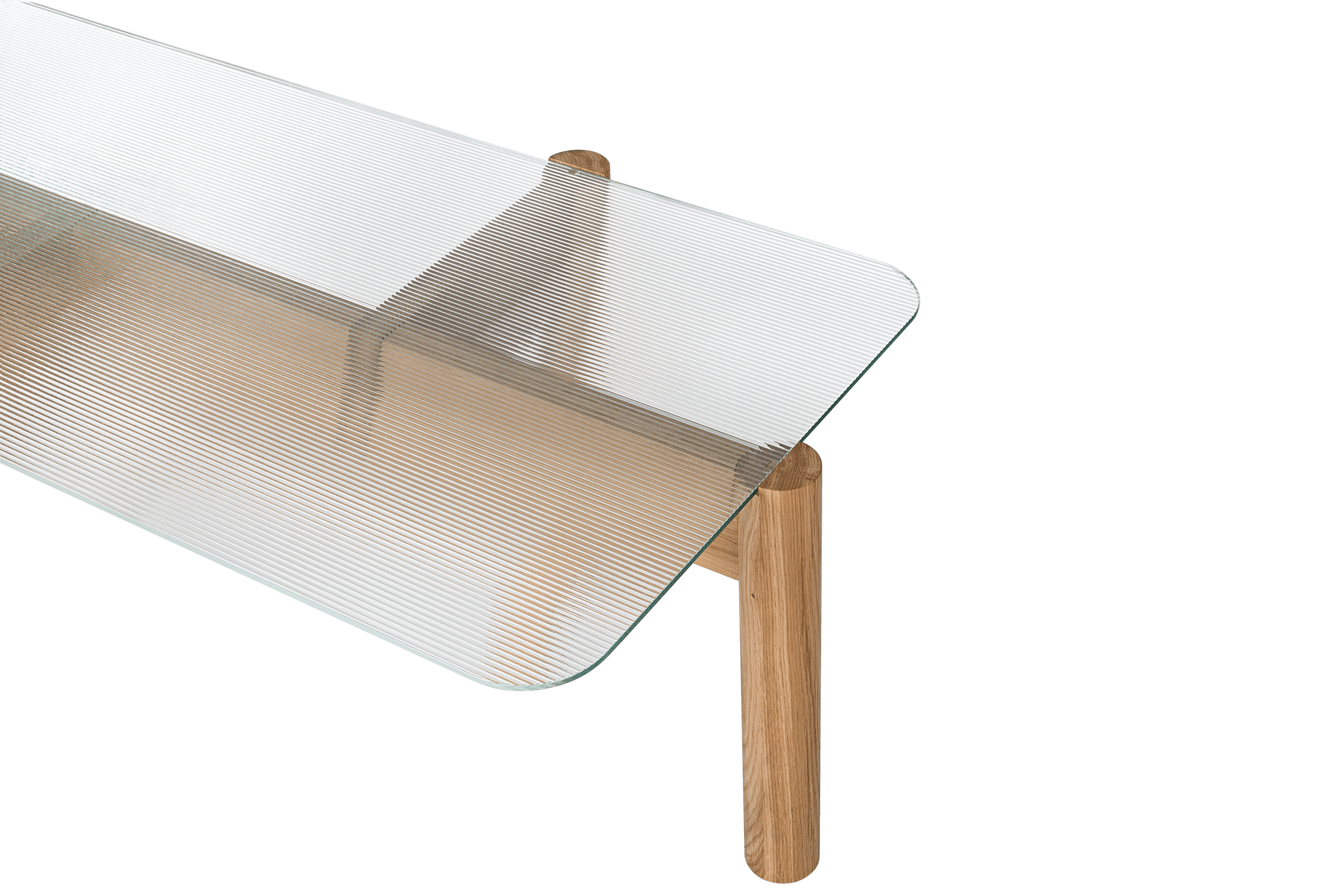 Mesa de centro Kob - Roble