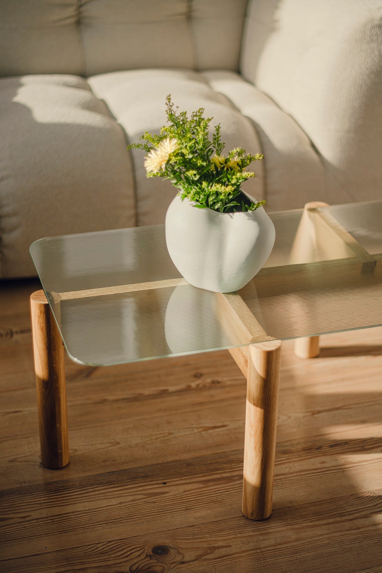 Mesa de centro Kob - Roble