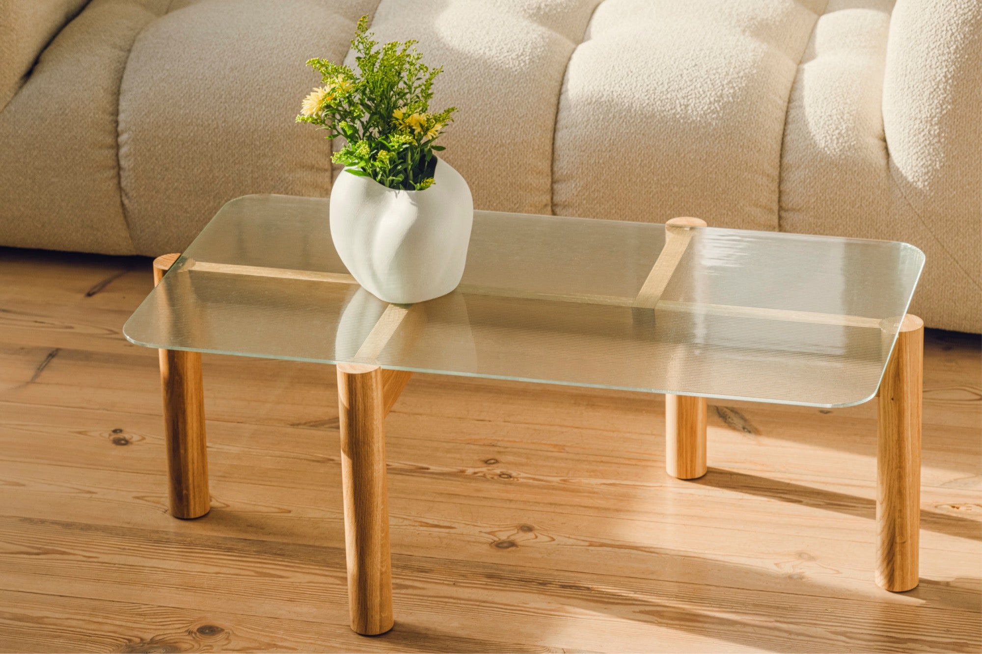 Mesa de centro Kob - Roble