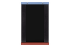 Lun Wall Mirror - Auburn Red & Frosty Blue