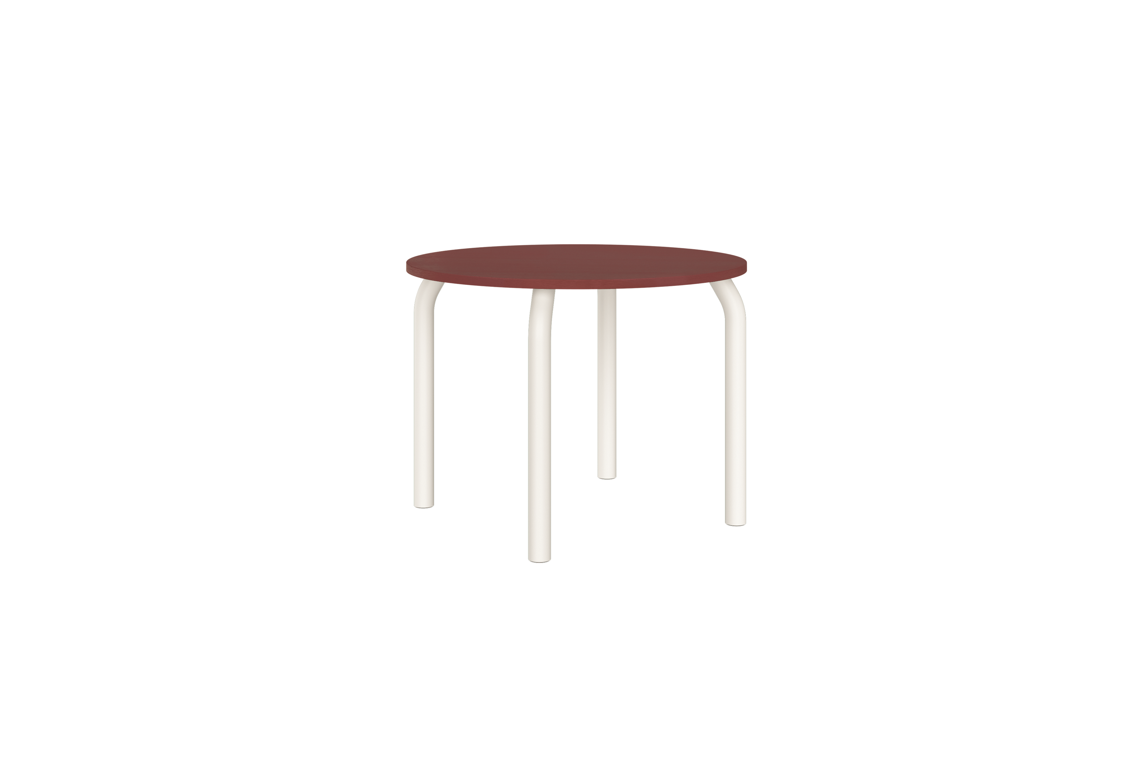 Table Meko - Petit - Auburn Red Top/Piazza Beige Legs
