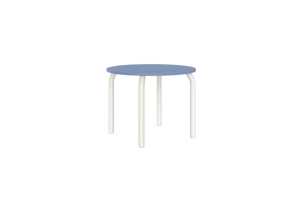 Meko Table - Small - Frosty Blue Top/Piazza Beige Legs
